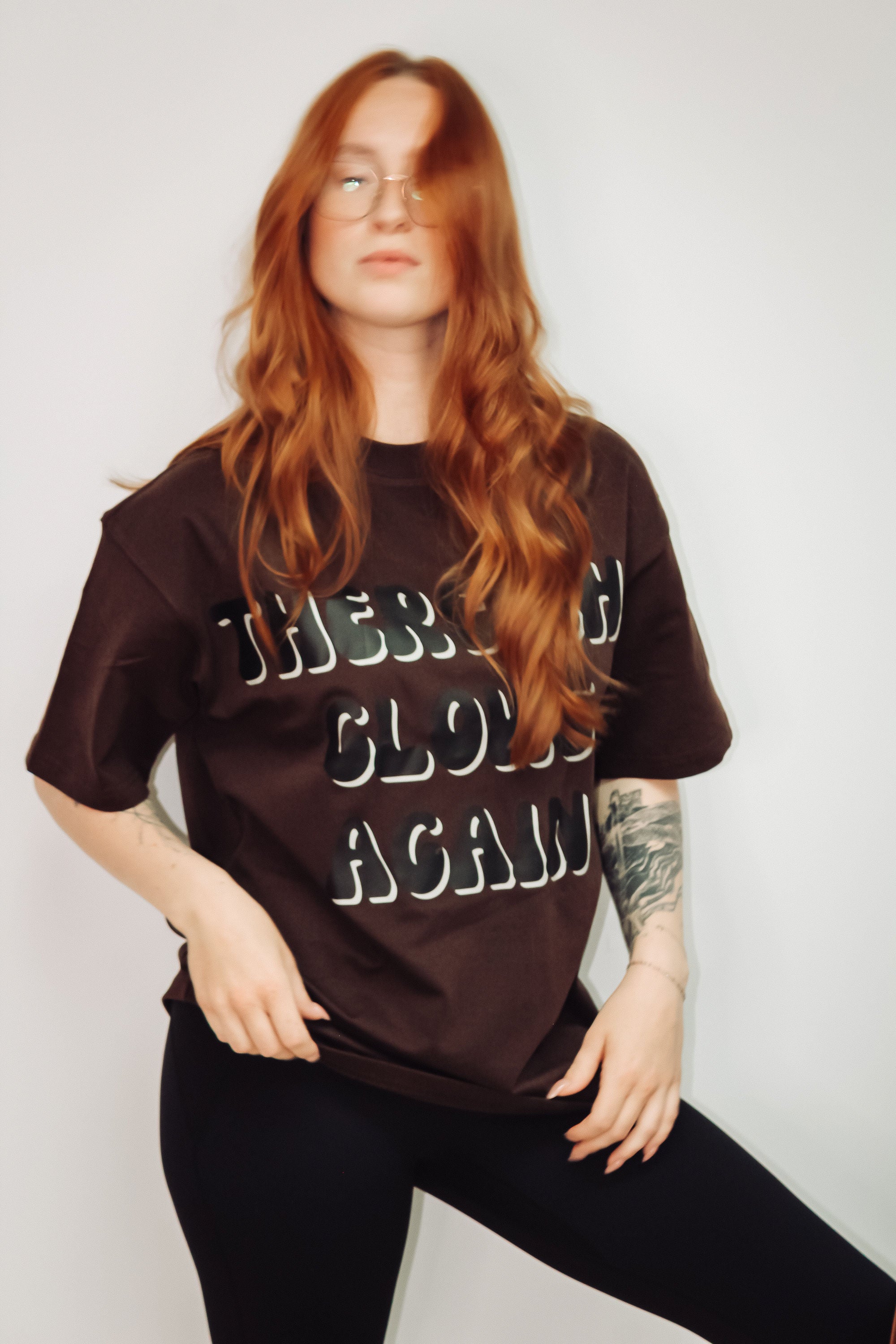 LE GLOW TEE – T-shirt oversized en coton épais