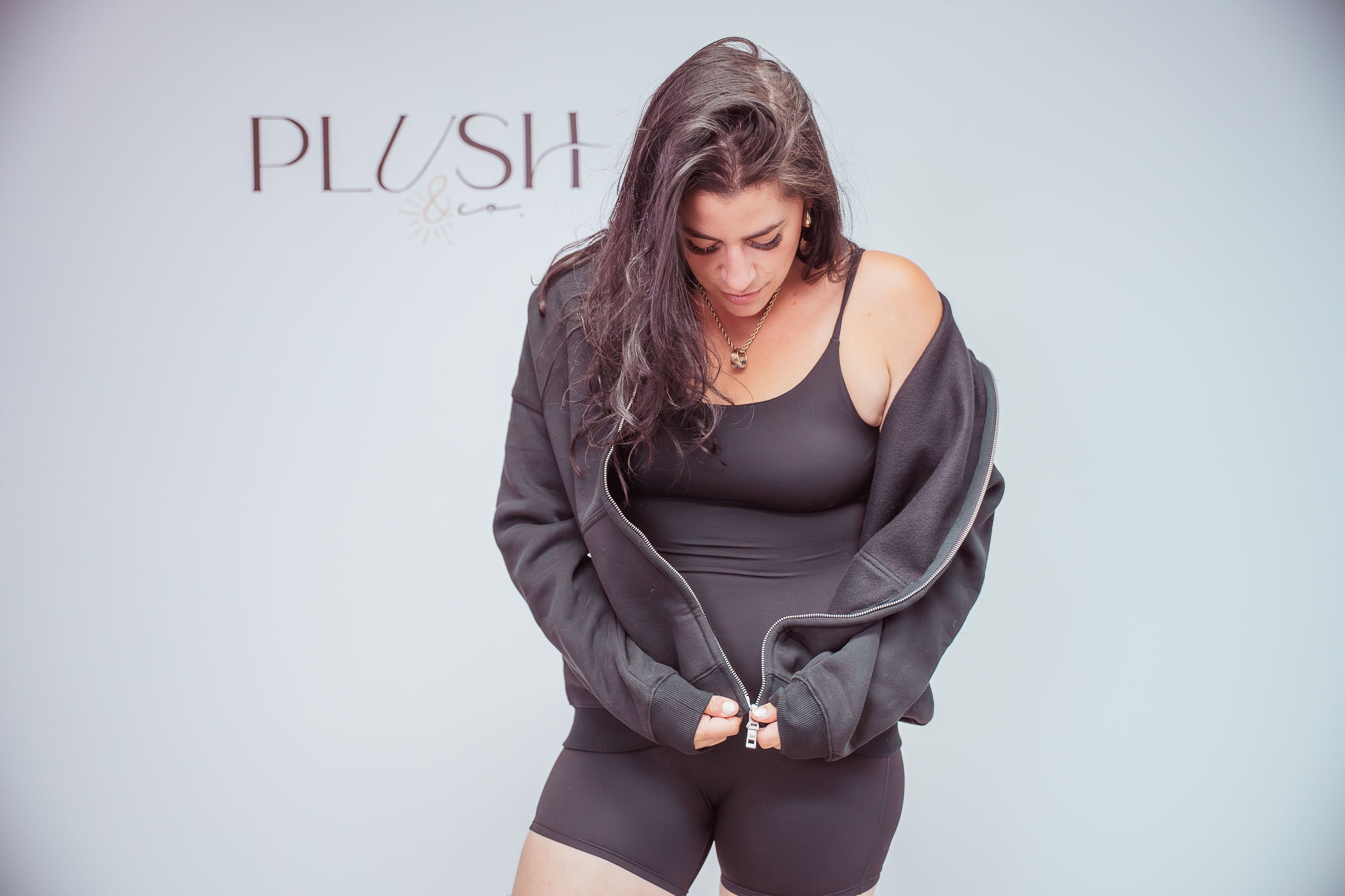 LE LASH HOODIE – Hoodie zippé doublé en polar