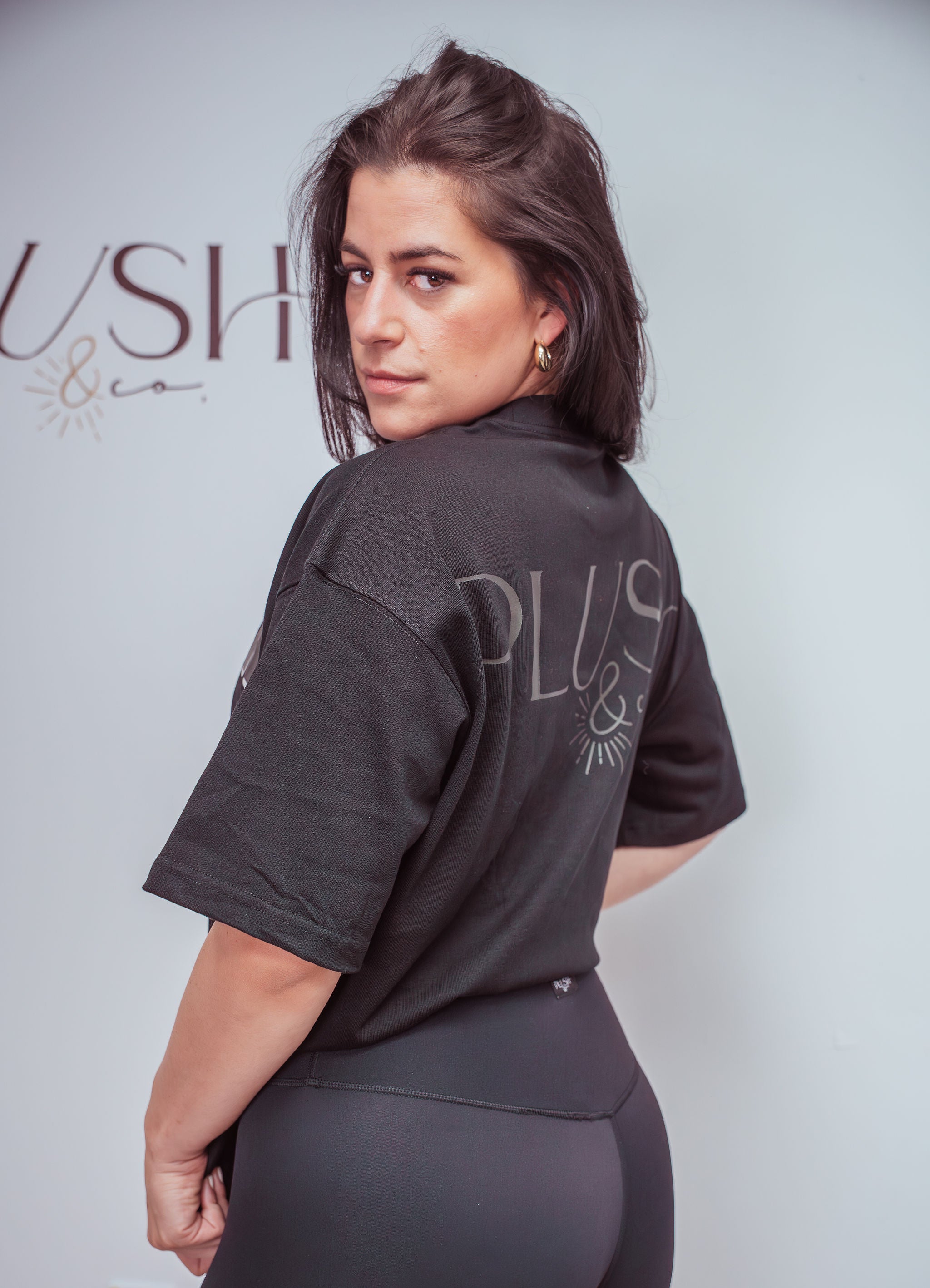 LE GLOW TEE – T-shirt oversized en coton épais
